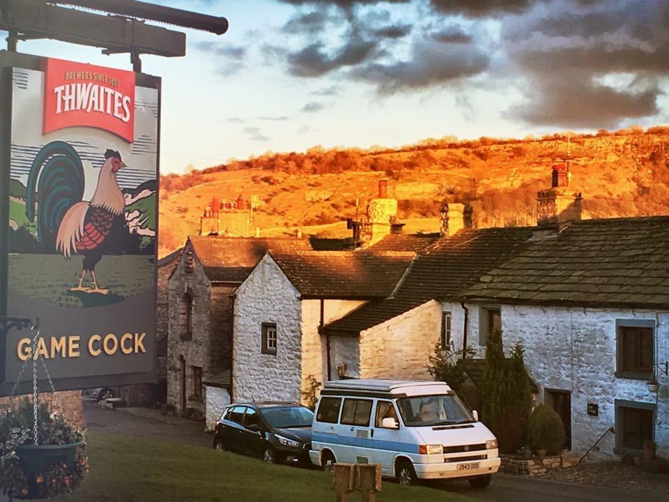 The Game Cock Inn Austwick Exteriér fotografie